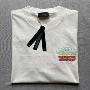 Amiri Men's New Casual Cotton T-shirt Large Size